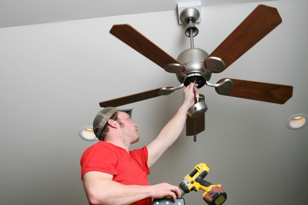 noble livin ceiling fan installation services